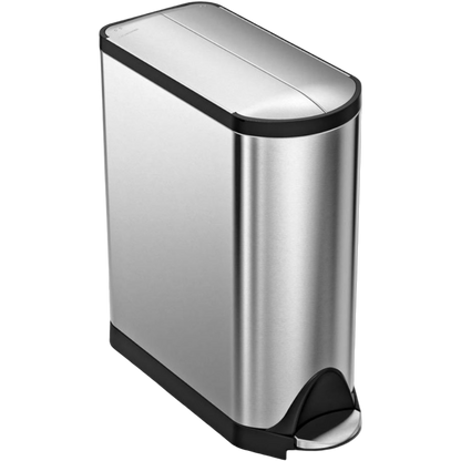 SimpleHuman Butterfly Step Trash Can Stainless Steel 45L