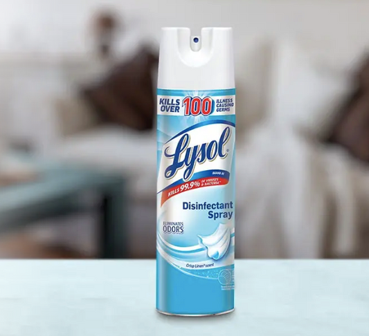 lysol disinfectant spray
