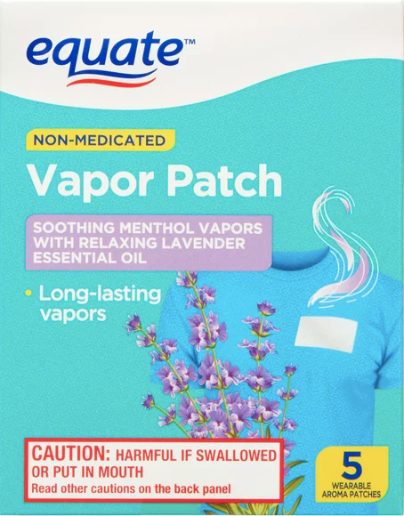 Equate Non-Medicated Vapor Patches