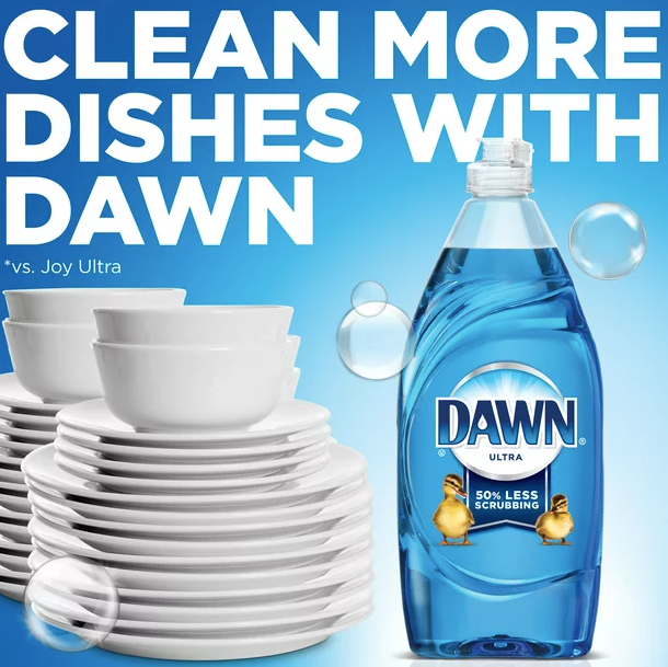 Dawn Dish Soap Ultra Dishwashing Liquid, Dish Soap Refill, Original Scent