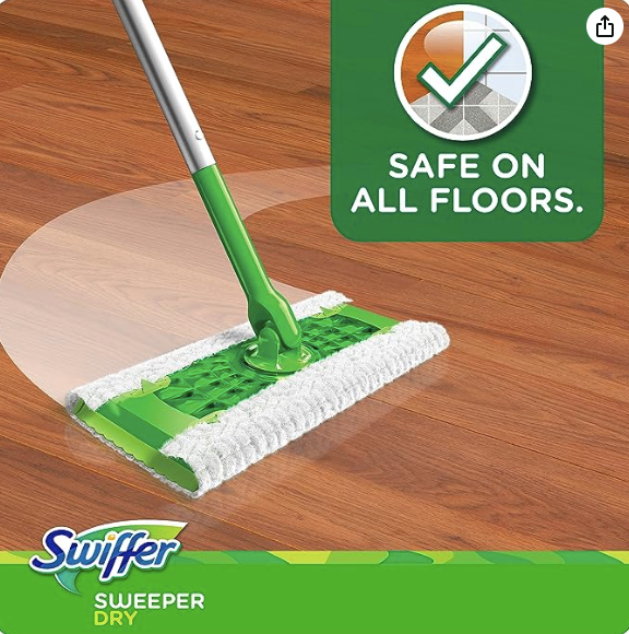 Swiffer Sweeper Wet Mopping Cloth Multi Surface Refills, Febreze Lavender Scent