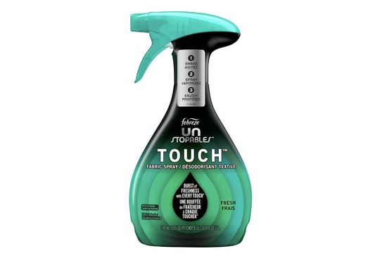 Febreze Unstopables Touch Fabric Spray and Odor Eliminator, Fresh