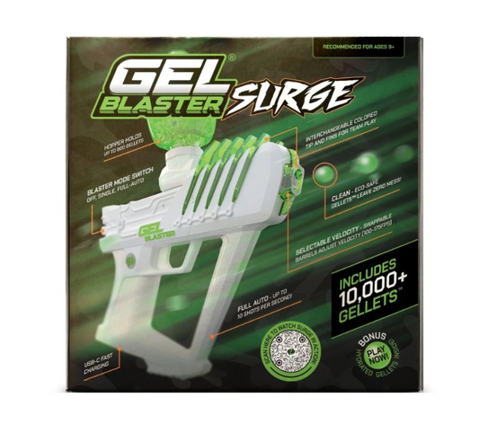 Gel Blaster SURGE 10,000 Electric Green Gellet Pack