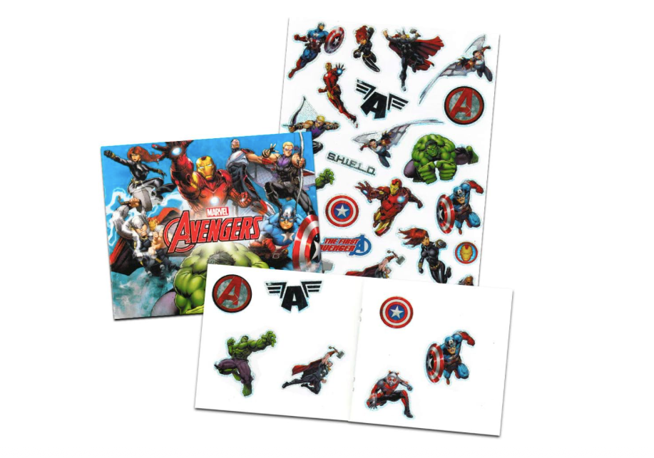 Marvel Avengers Imagine Ink Coloring Book with Mess-Free Marker and Stickers