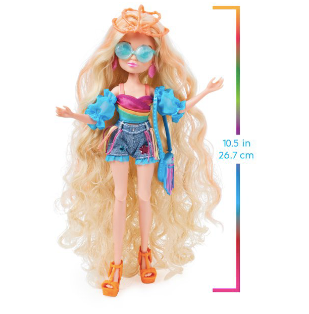 Mermaid High Finly Doll with Removable Tail, Clothes & Accessories