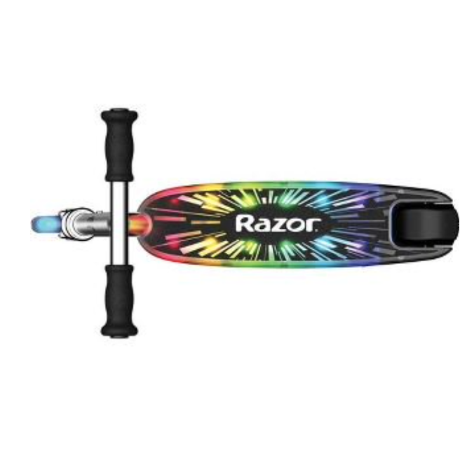 Razor Scooters Razor Color Rave Electric Scooter LED Light-up Deck Speeds Up