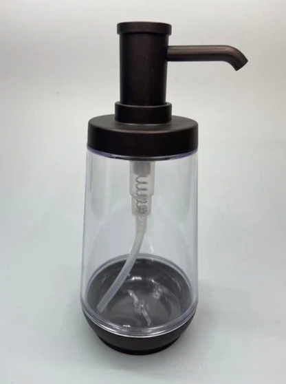 Plastic Soap/Lotion Dispenser Bronze - Threshold